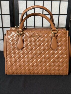 Michael Kors Marilyn Woven Satchel